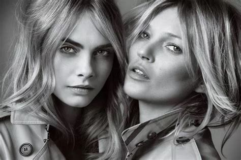 kate moss cara delevingne burberry|Kate Moss Burberry.